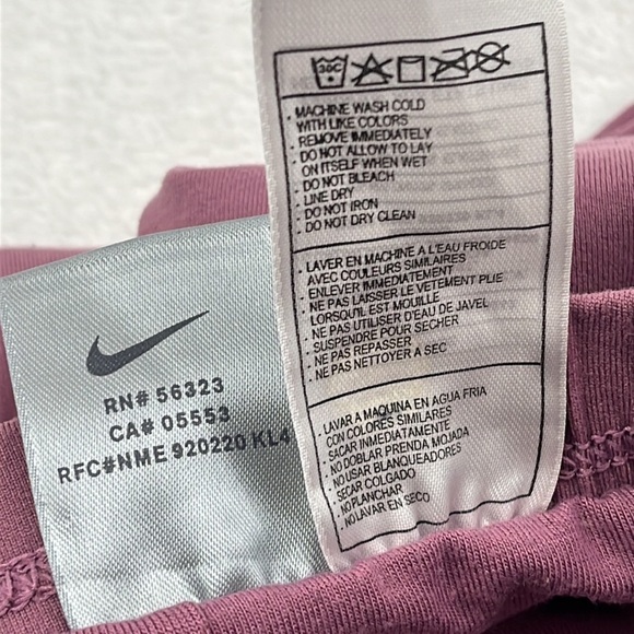 VTG Nike Purple S Womens Lined Shorts Made in USA - Picture 9 of 14